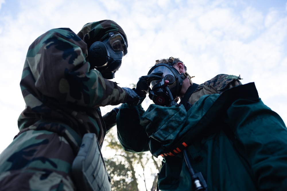 31st MEU | CBRN Response Element exercise