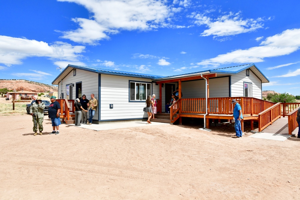 Senior DoD Leaders Observe Navy-Led Construction Efforts Supporting Gallup Community During Operation FOOTPRINT