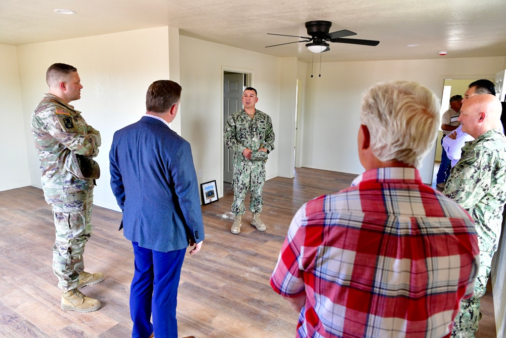 Senior DoD Leaders Observe Navy-Led Construction Efforts Supporting Gallup Community During Operation FOOTPRINT