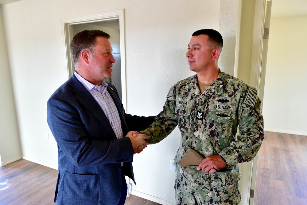 Senior DoD Leaders Observe Navy-Led Construction Efforts Supporting Gallup Community During Operation FOOTPRINT