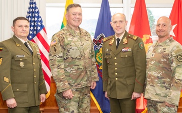 Pennsylvania Adjutant General hosts Lithuania Land Forces Commander