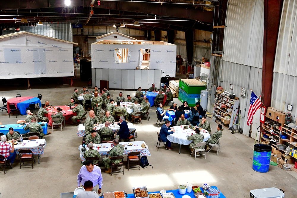 Senior DoD Leaders Observe Navy-Led Construction Efforts Supporting Gallup Community During Operation FOOTPRINT