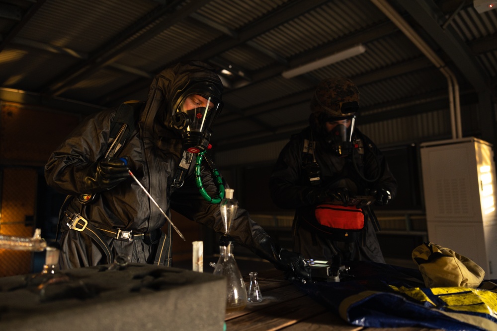 31st MEU | CBRN Response Element exercise