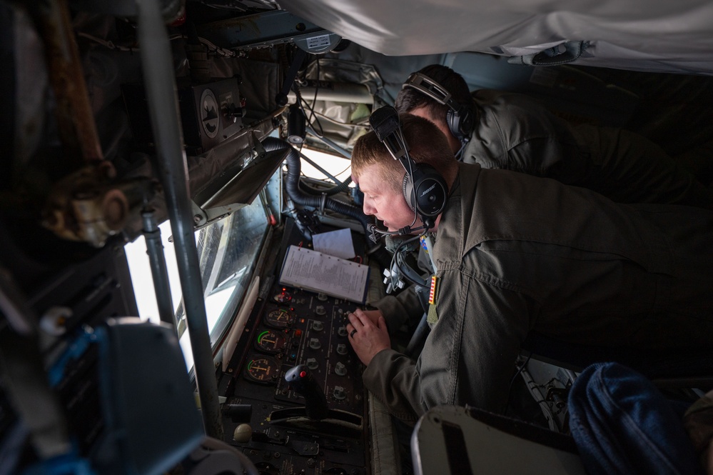 940th Air Refueling Wing conducts a mission over Idaho