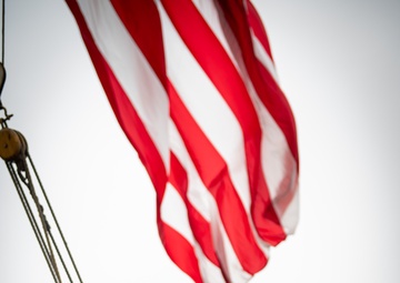 USCGC Eagle sails into San Francisco, California
