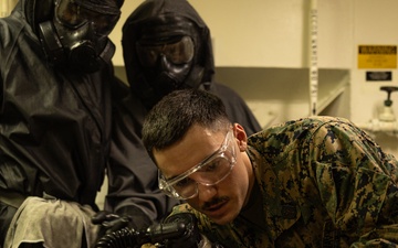 31st MEU | CBRN decontamination training
