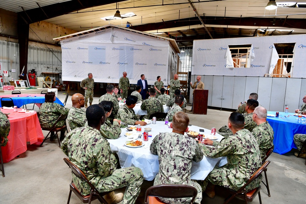 Senior DoD Leaders Observe Navy-Led Construction Efforts Supporting Gallup Community During Operation FOOTPRINT