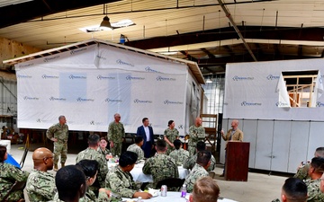 Senior DoD Leaders Observe Navy-Led Construction Efforts Supporting Gallup Community During Operation FOOTPRINT