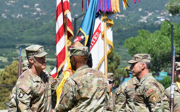 Familiar face returns to 1st Space Brigade as new leadership takes command