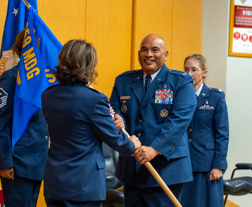 959 CSPS Change of Command Ceremony