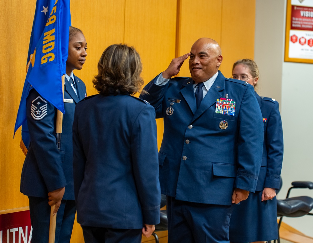 959 CSPS Change of Command Ceremony