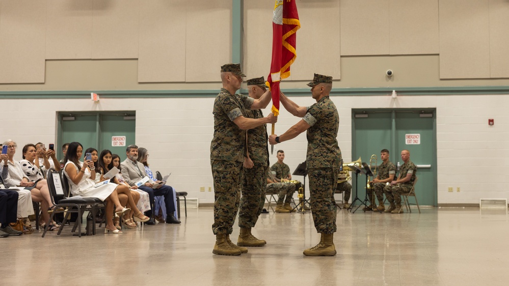 8th Marine Corps District Change of Command Ceremony