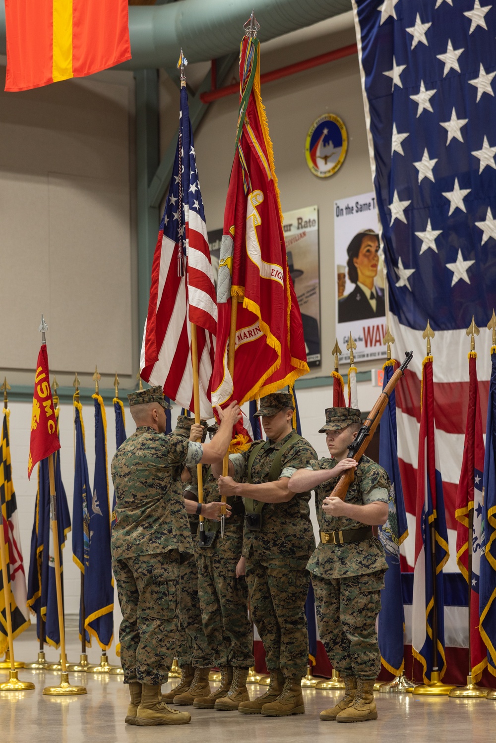 8th Marine Corps District Change of Command Ceremony