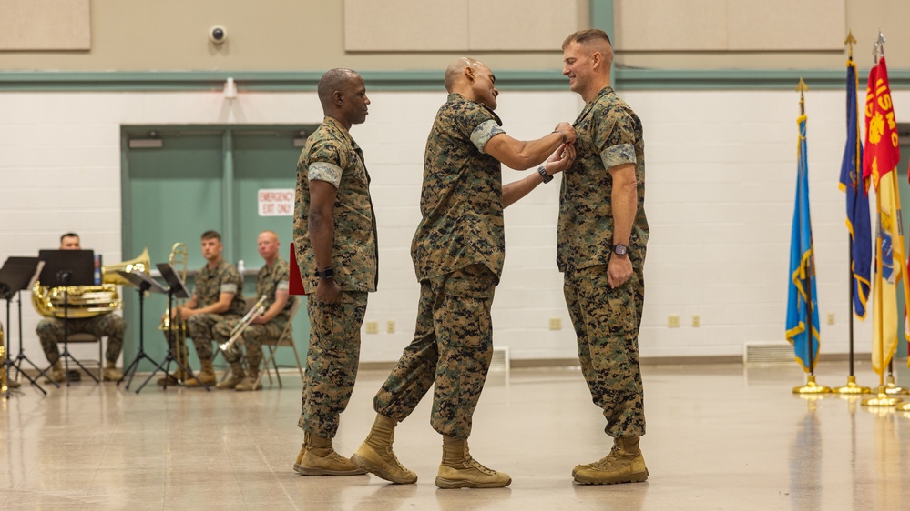 8th Marine Corps District Change of Command Ceremony