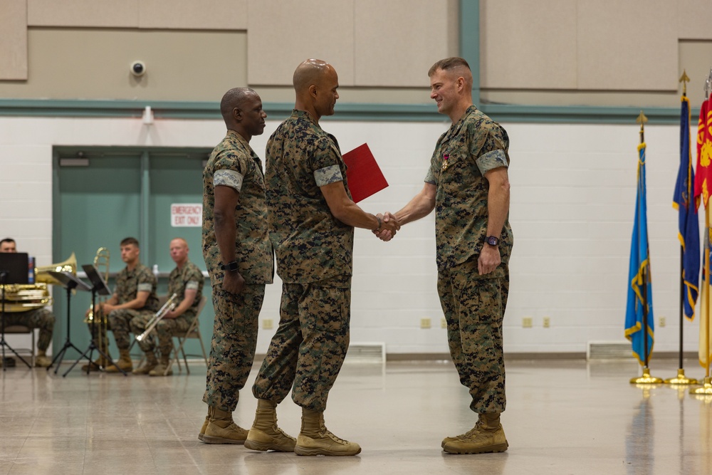 8th Marine Corps District Change of Command Ceremony