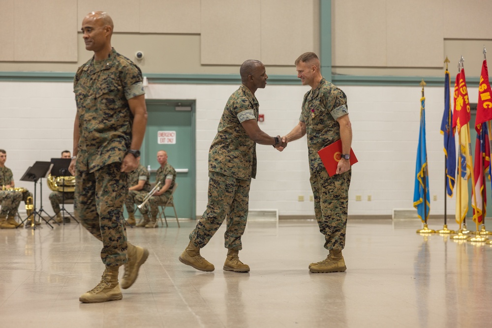 8th Marine Corps District Change of Command Ceremony