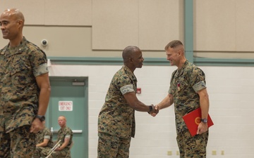 8th Marine Corps District Change of Command Ceremony