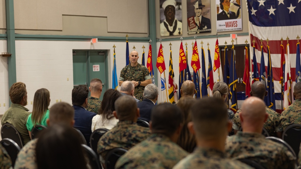 8th Marine Corps District Change of Command Ceremony