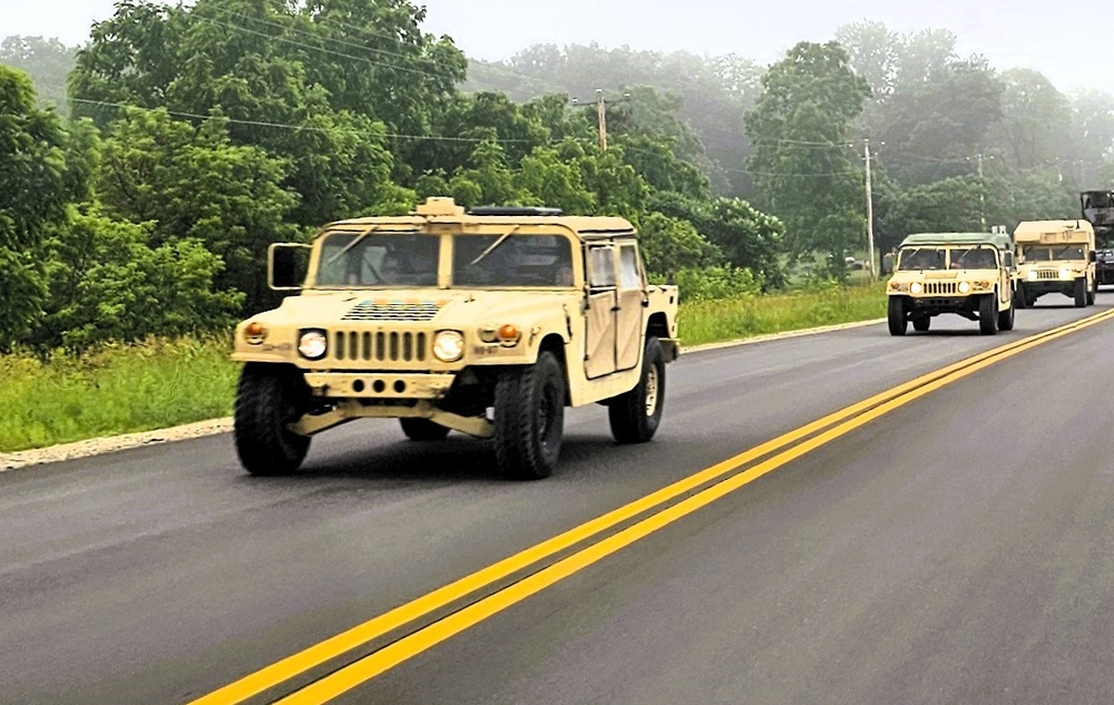 June 2025 training operations at Fort McCoy