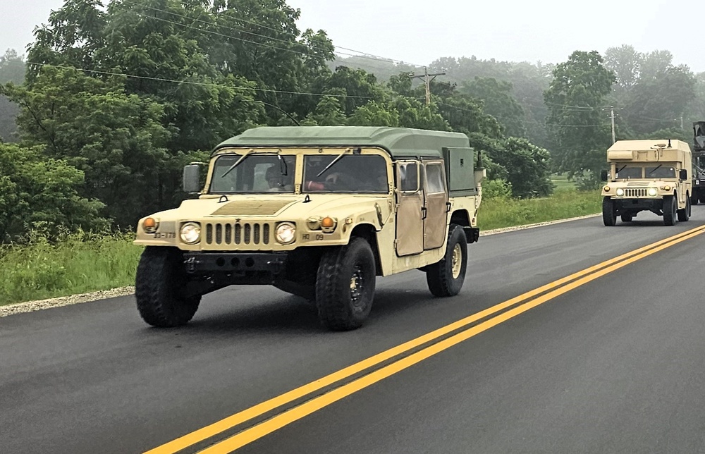 June 2025 training operations at Fort McCoy