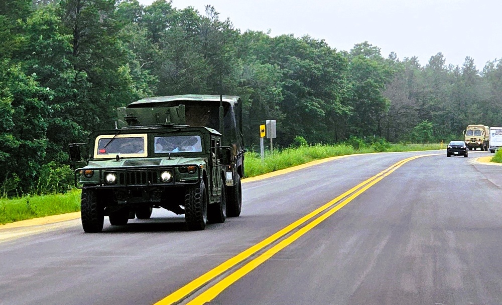 June 2025 training operations at Fort McCoy