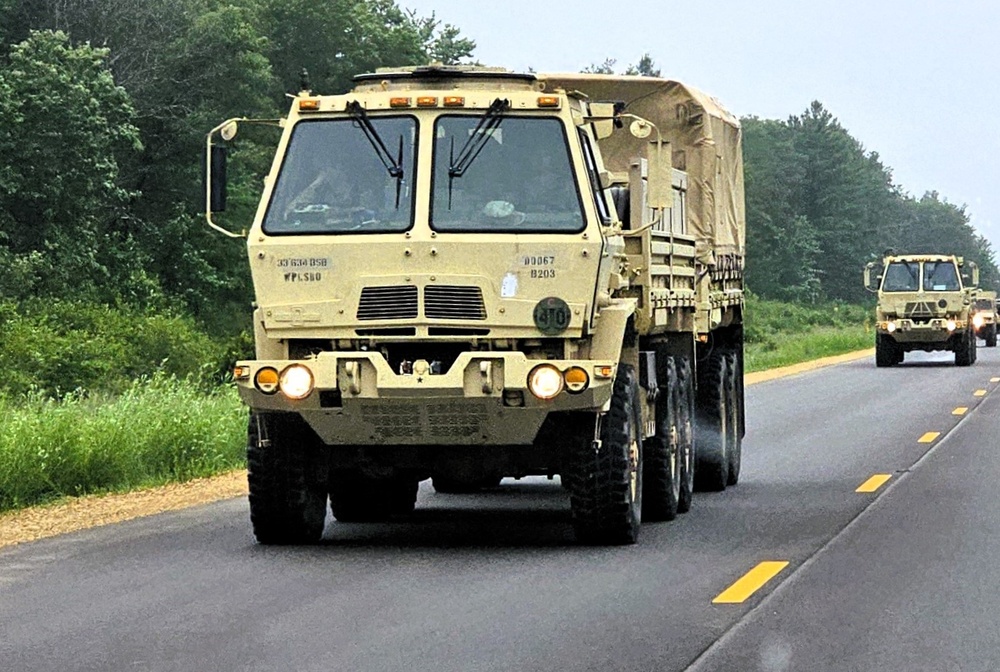 June 2025 training operations at Fort McCoy