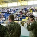 United States Fleet Forces Band “Uncharted Waters” performs at Colegio Abel Bravo in Colón,