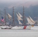 Coast Guard Cutter Barque Eagle arrives in San Francisco