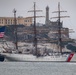 Coast Guard Cutter Barque Eagle arrives in San Francisco