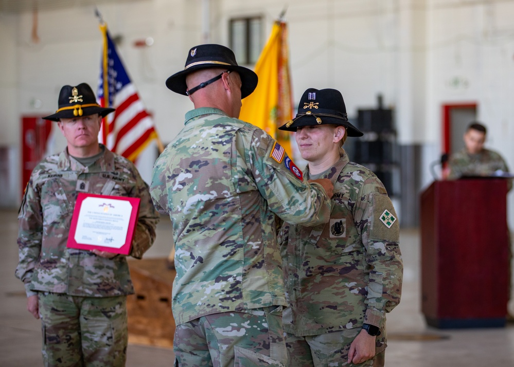 6th Air Cavalry Squadron, 17th Cavalry Regiment, Fox Troop Change of Command Ceremony