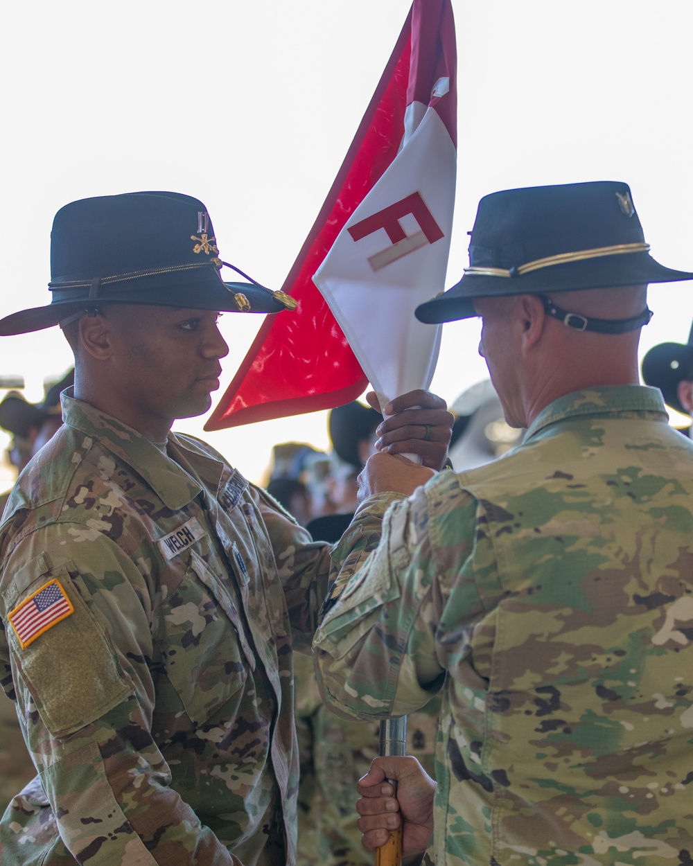 6th Air Cavalry Squadron, 17th Cavalry Regiment, Fox Troop Change of Command Ceremony