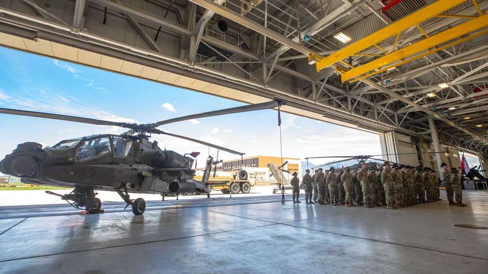 6th Air Cavalry Squadron, 17th Cavalry Regiment, Fox Troop Change of Command Ceremony