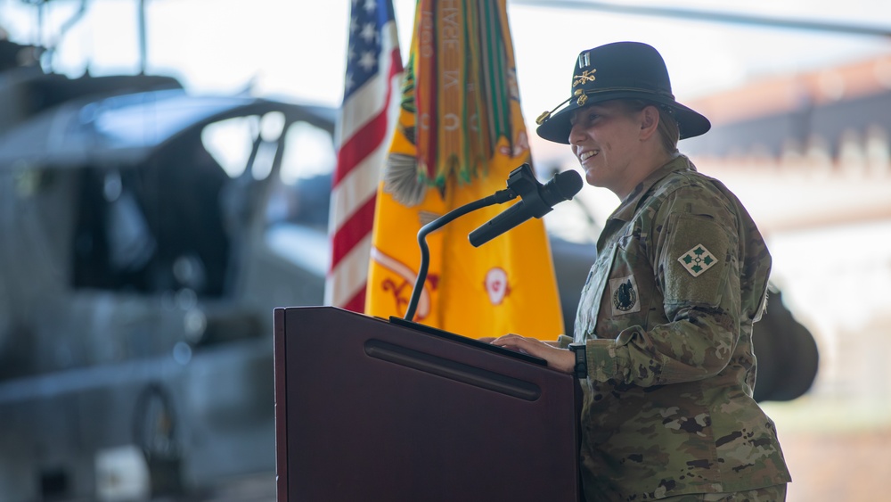 6th Air Cavalry Squadron, 17th Cavalry Regiment, Fox Troop Change of Command Ceremony