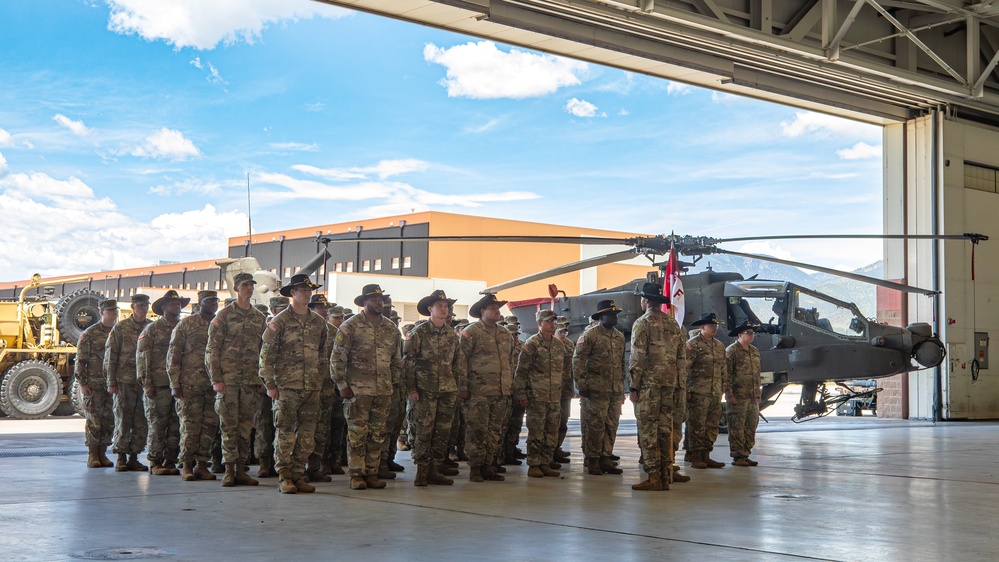 6th Air Cavalry Squadron, 17th Cavalry Regiment, Fox Troop Change of Command Ceremony