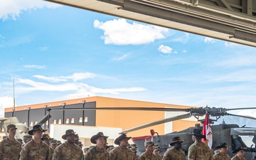 6th Air Cavalry Squadron, 17th Cavalry Regiment, Fox Troop Change of Command Ceremony