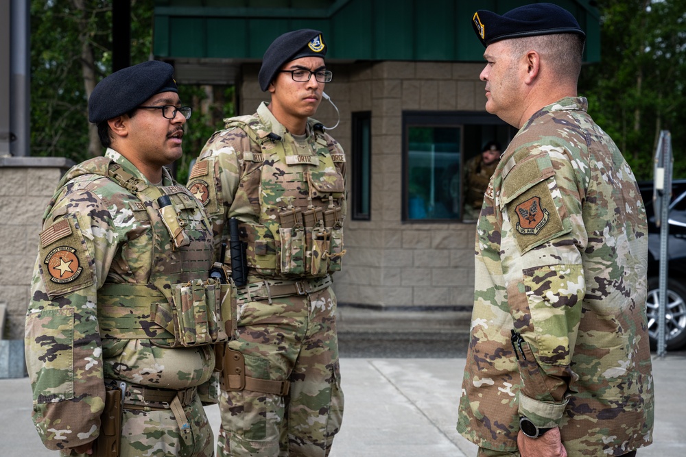 Brig. Gen. Brian Filler visits JBER to support, listen to the defenders