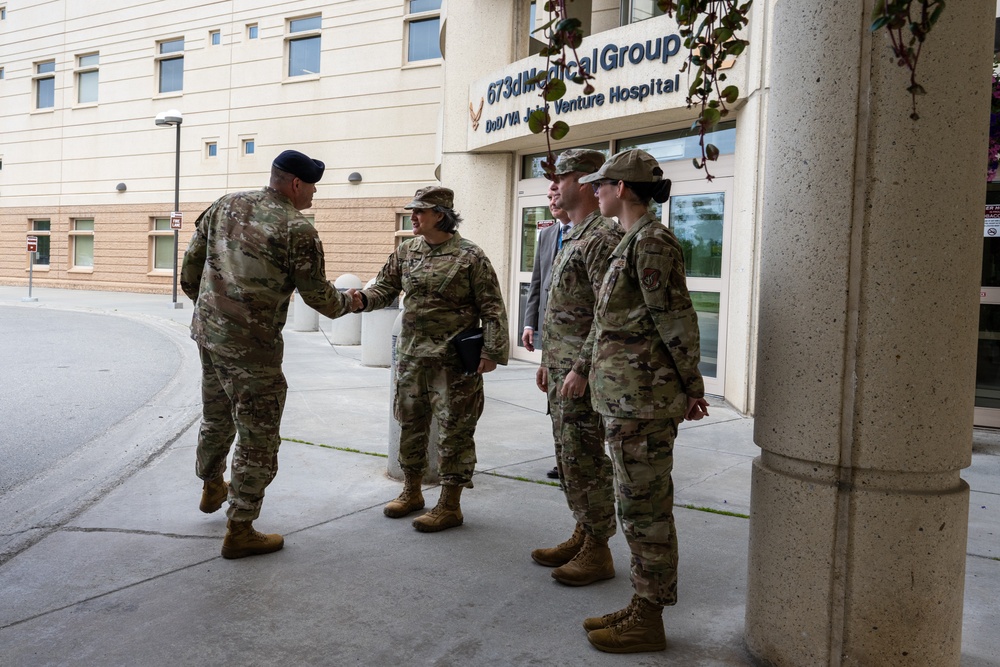 Brig. Gen. Brian Filler visits JBER to support, listen to the defenders