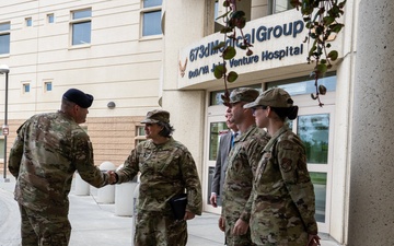 Brig. Gen. Brian Filler visits JBER to support, listen to the defenders