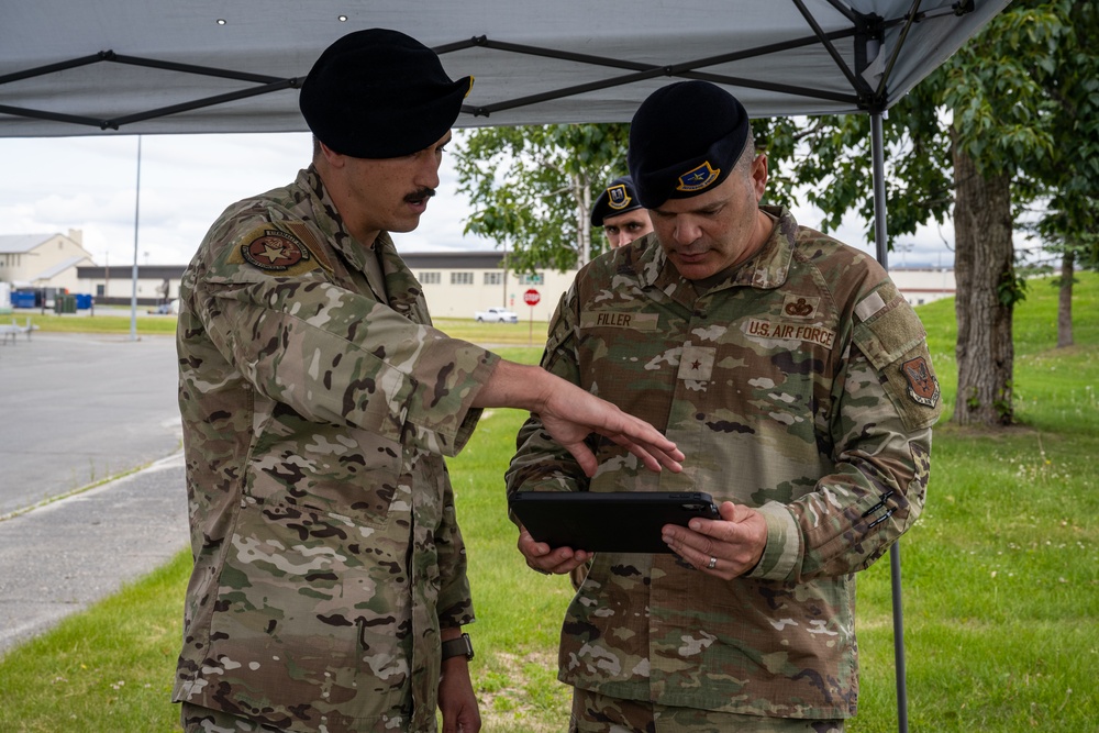 Brig. Gen. Brian Filler visits JBER to support, listen to the defenders