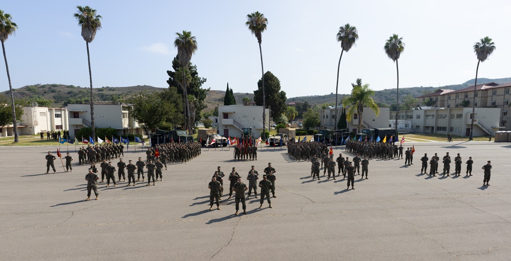 Combat Logistics Regiment 17 Change of Command Ceremony