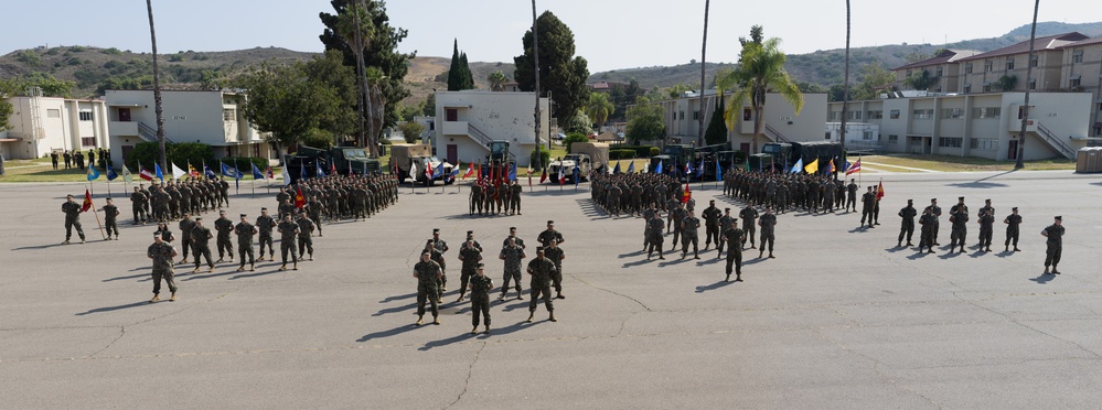Combat Logistics Regiment 17 Change of Command Ceremony
