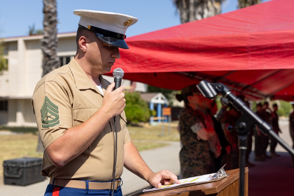 Combat Logistics Regiment 17 Change of Command Ceremony