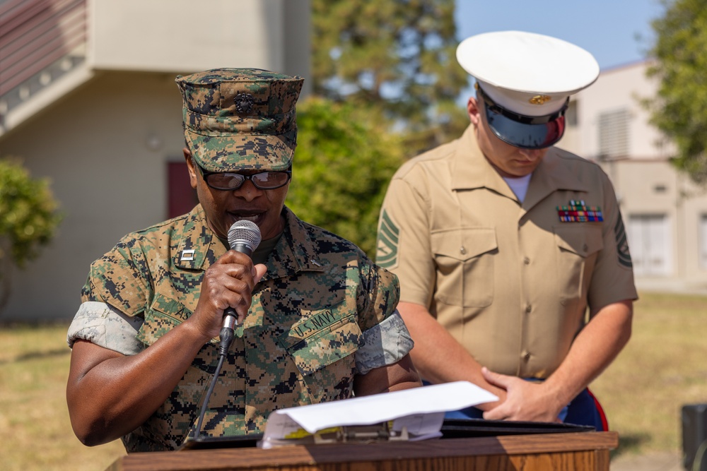 Combat Logistics Regiment 17 Change of Command Ceremony