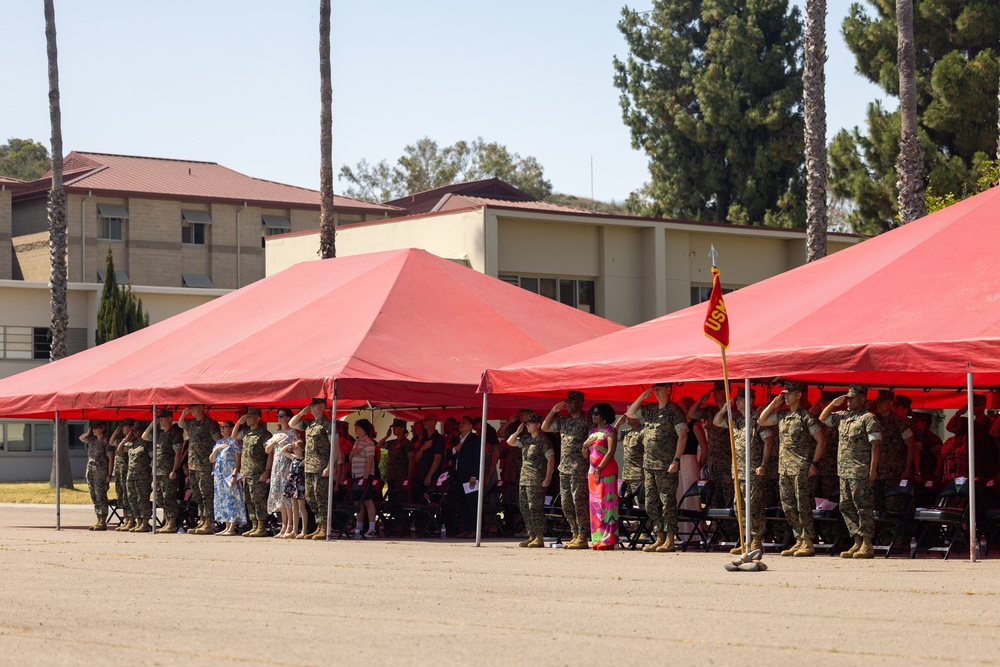 Combat Logistics Regiment 17 Change of Command Ceremony