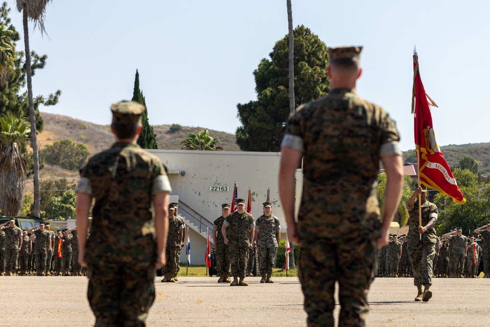 Combat Logistics Regiment 17 Change of Command Ceremony