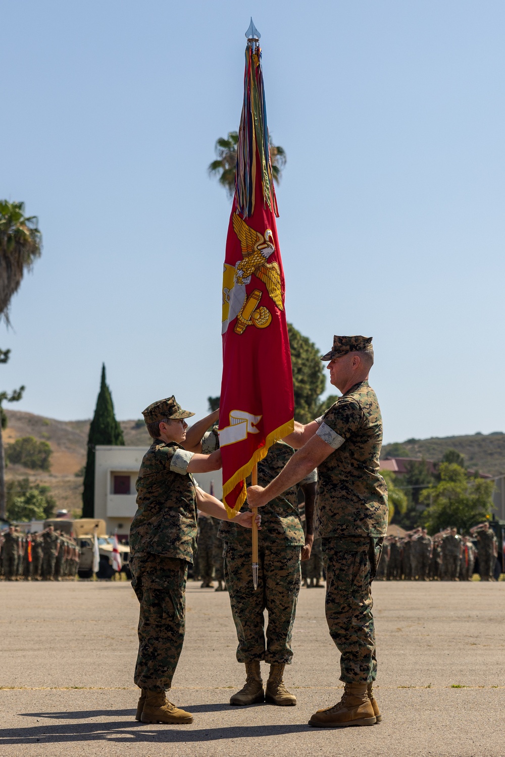 Combat Logistics Regiment 17 Change of Command Ceremony