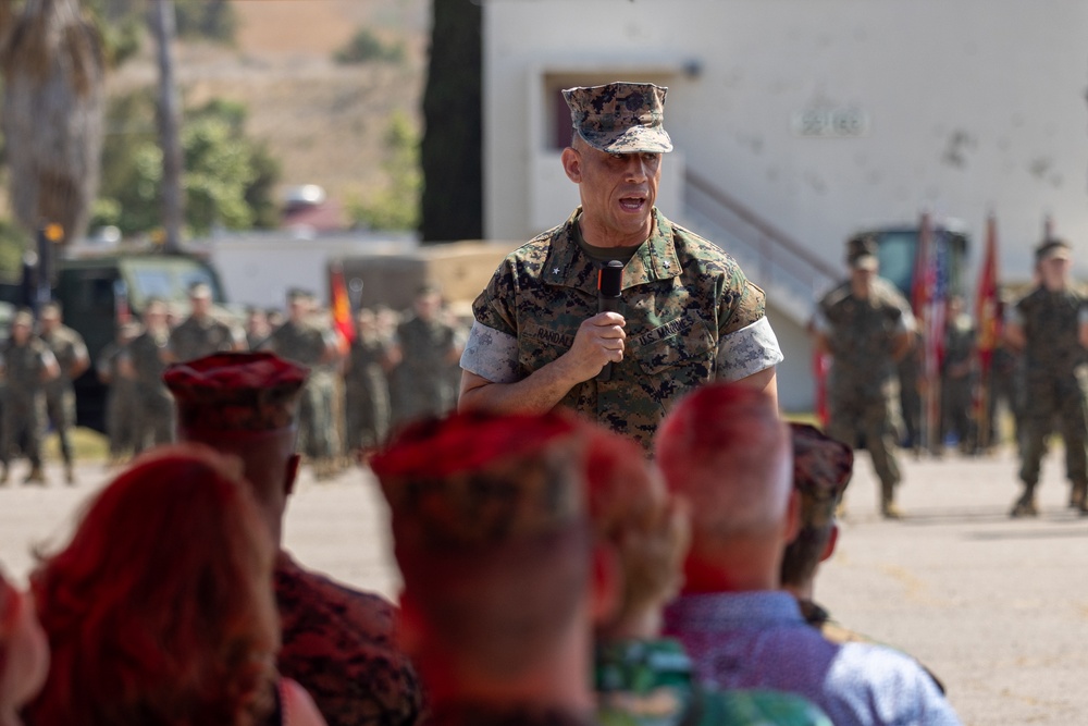 Combat Logistics Regiment 17 Change of Command Ceremony