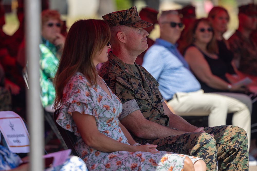 Combat Logistics Regiment 17 Change of Command Ceremony