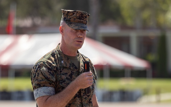 Combat Logistics Regiment 17 Change of Command Ceremony