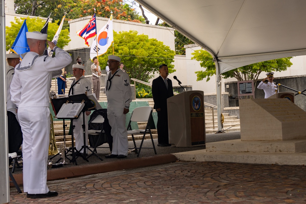 Korean War 75th Anniversary Ceremony